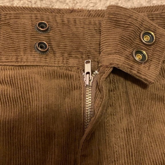 Chic A-line skirt from soft corduroy - Picture 3 of 7